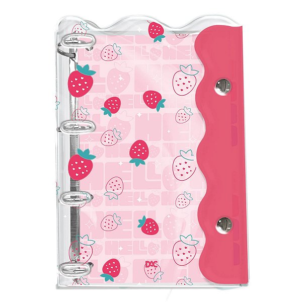 Fichário Escolar Argolado Moranguinho Universitário Dac