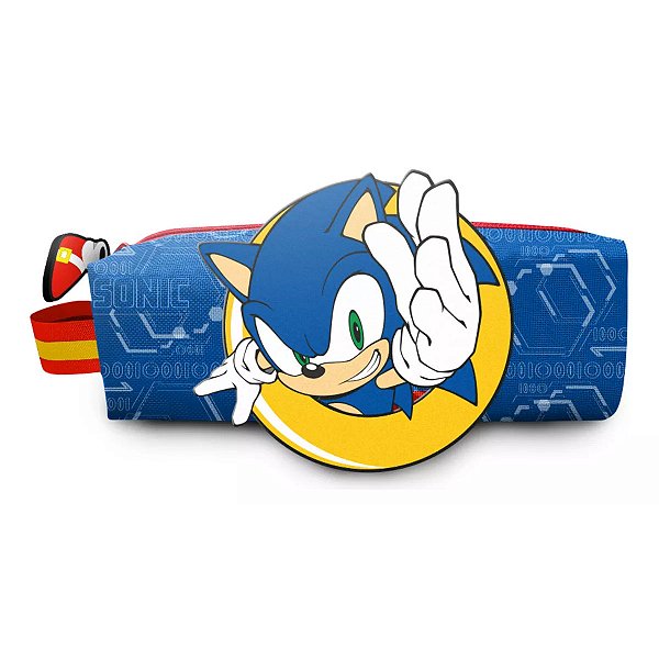Estojo Escolar Sonic The Hedgehog Leo&Leo