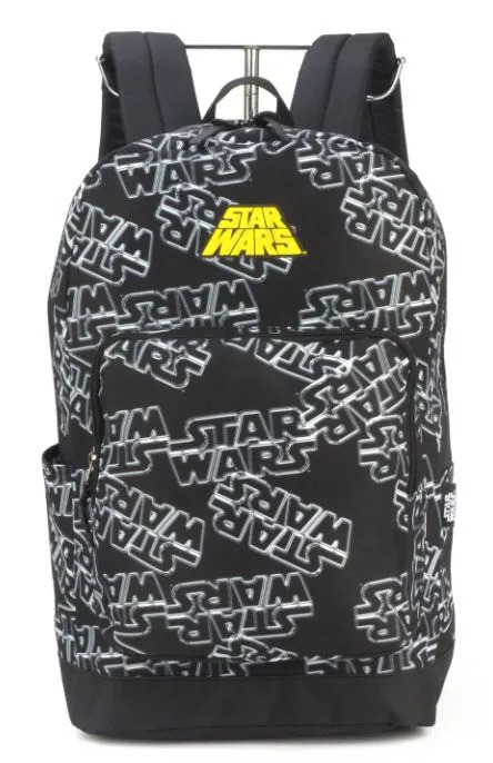 Mochila de Costa Escolar Star Wars Juvenil Masculina