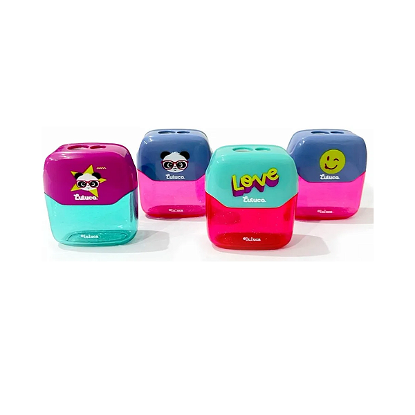 Apontador C/ Depósito Retangular Luluca