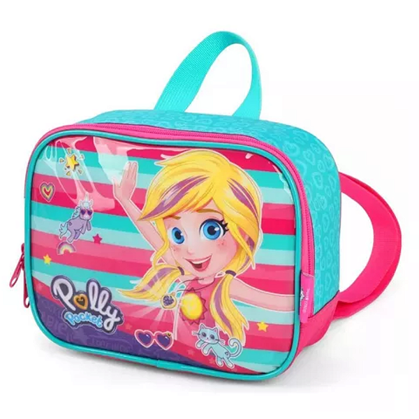 Lancheira Térmica Escolar Polly Pocket Merendeira Infantil