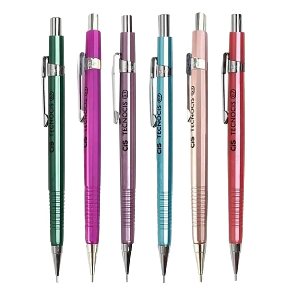 Lapiseira Cis Tecnocis 0.7 mm Serie Boho C/ Borracha