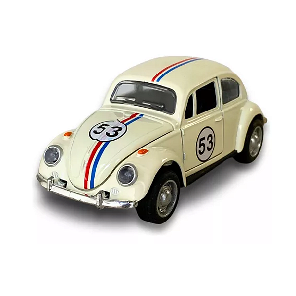 Carrinho Miniatura Fusca Fricção Coleção