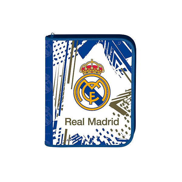 Fichário Escolar Argolado Real Madrid 48 Folhas Dac
