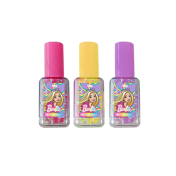 Marca Texto Formato Esmalte Barbie Tris