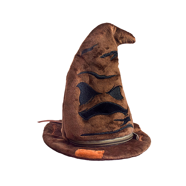 Estojo Escolar Fluffy Chapéu Seletor Harry Potter Dac