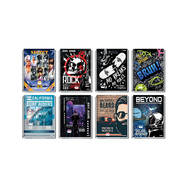 Caderno Universitário My Collection Credeal