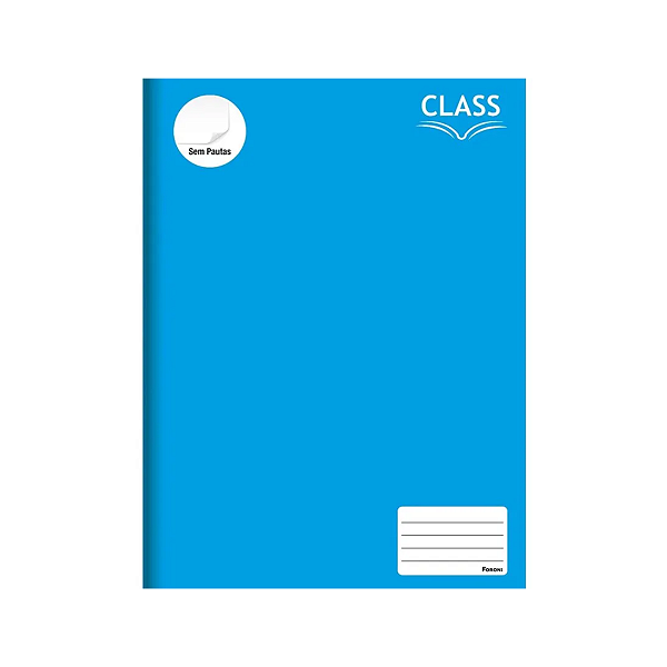 Caderno Brochura Class Sem Pauta Foroni