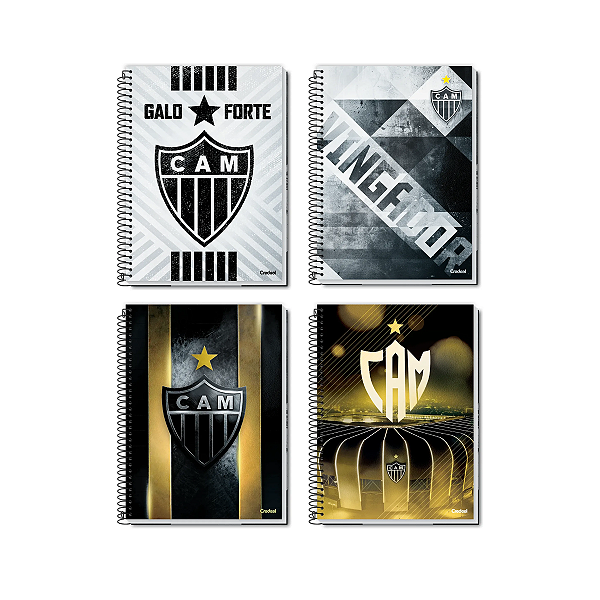 Caderno 10 Matérias Clube Atlético Mineiro Futebol Credeal