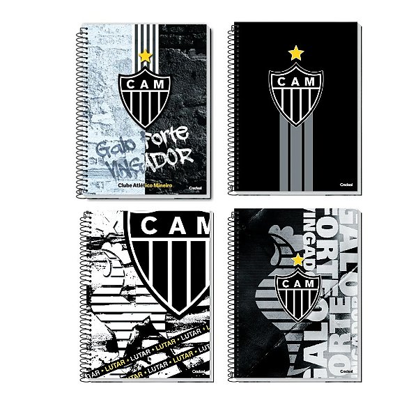 Caderno Clube Atlético Mineiro 10 Matérias Credeal