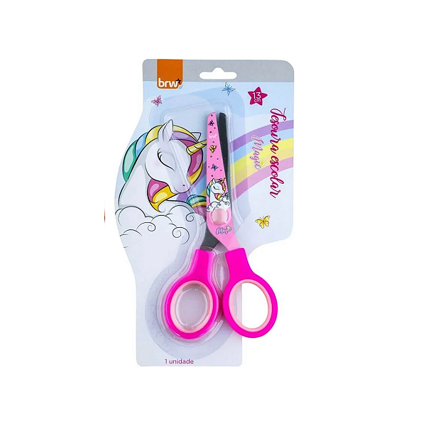 Tesoura Unicórnio Brw 13 cm