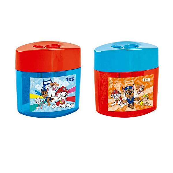 Apontador Duplo C/ Depósito Patrulha Canina Tris