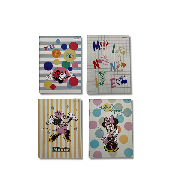 Caderno Brochura Minnie Mouse Disney 80 Fls Jandaia