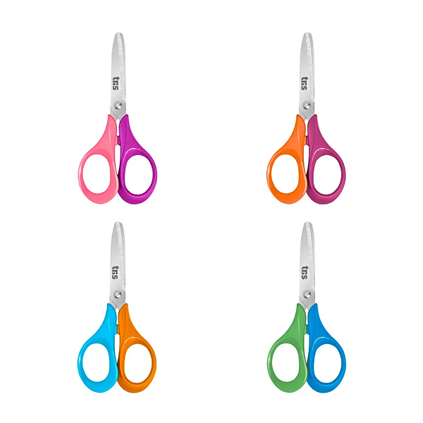 Tesoura Escolar 2 Cores Tris