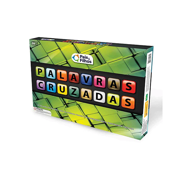 Jogo de Tabuleiro Palavras Cruzadas Pais&Filhos