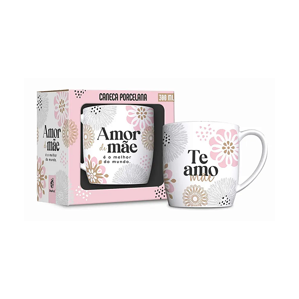 Caneca Decorada Amor de Mãe Brasfoot