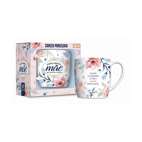 Caneca Decorada Para Minha Mãe Brasfoot