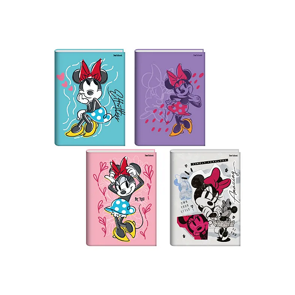 Caderno Brochura Minnie Mouse Disney Jandaia