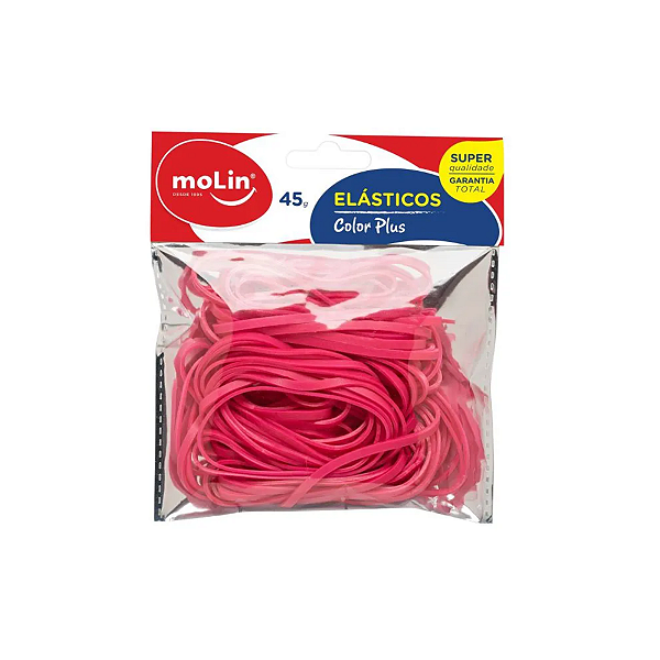 Elástico Color Plus Rosa Molin