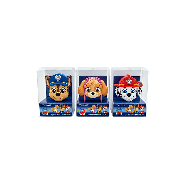 Apontador Patrulha Canina Leo&Leo