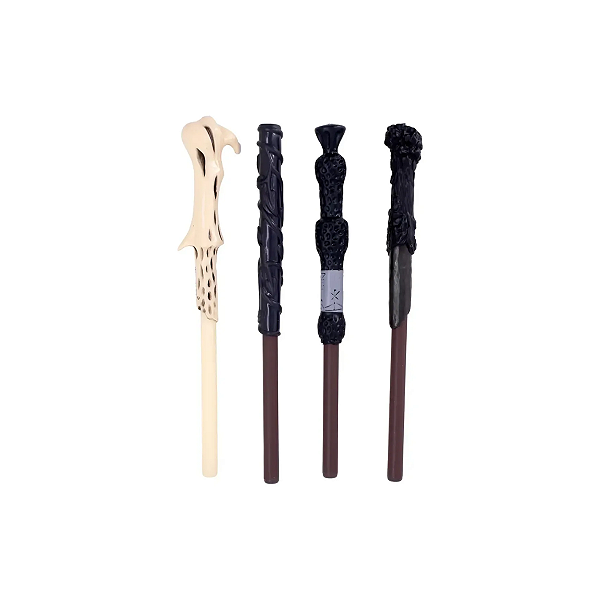 Caneta Esferográfica Varinha Harry Potter Ponta 1.0 Leo&Leo