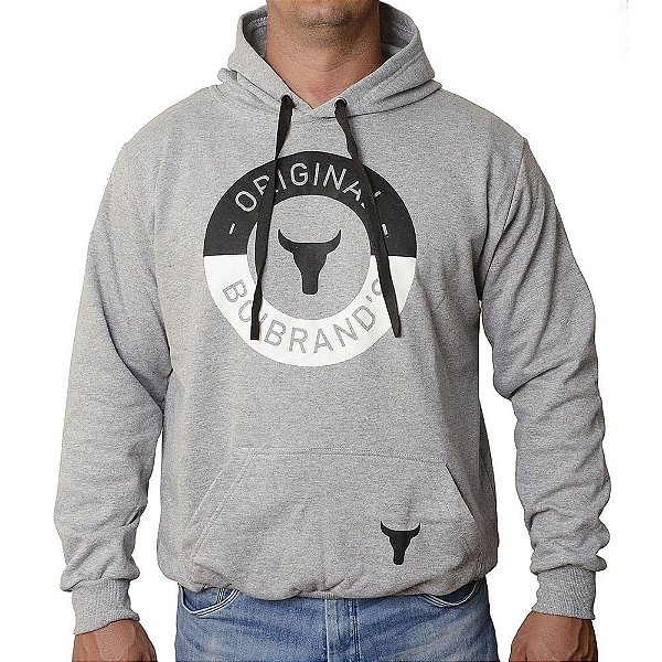 Moleton Canguru Country Boibrands Cinza