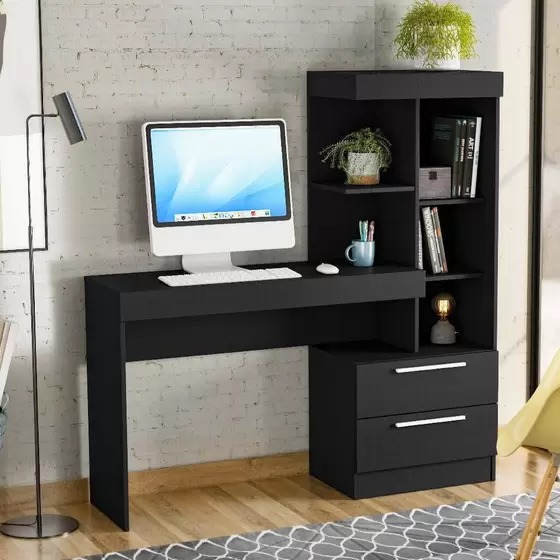 Mesa Para Escritório Com Nicho NT 2010- Notável