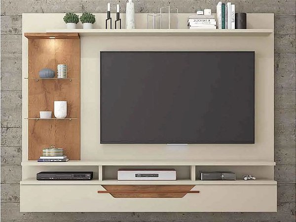 Painel Home Suspenso Londres 2.00m para Tv 60"  - Permobili