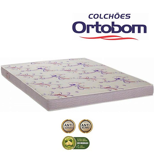 COLCHÃO PHYSICAL RESISTENTE LISO CASAL - ATÉ 60KG POR PESSOA - Ortobom