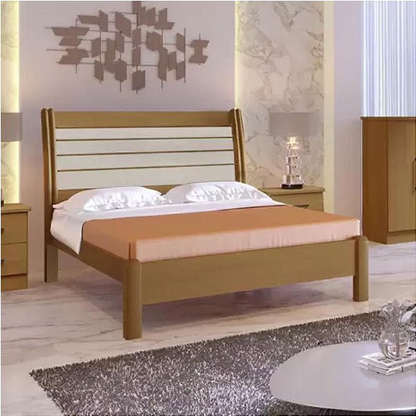 Cama Casal Esmeralda 100% MDF - D Doro