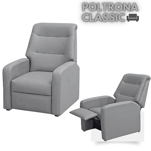 Poltrona do Papai Reclinavel MX Classic 1 Estagio - Matrix