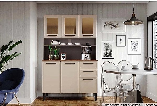Kit Cozinha Aço Estilo 1.20m -  Bertolini