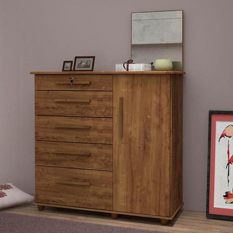 Cômoda Savana New 1.20m com Sapateira -  Mira Rack