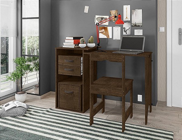 Mesa Office com Cadeira F128 - Framar