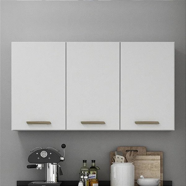 Armário Aéreo c/3 Portas 1.20m São Luis - Valdemóveis