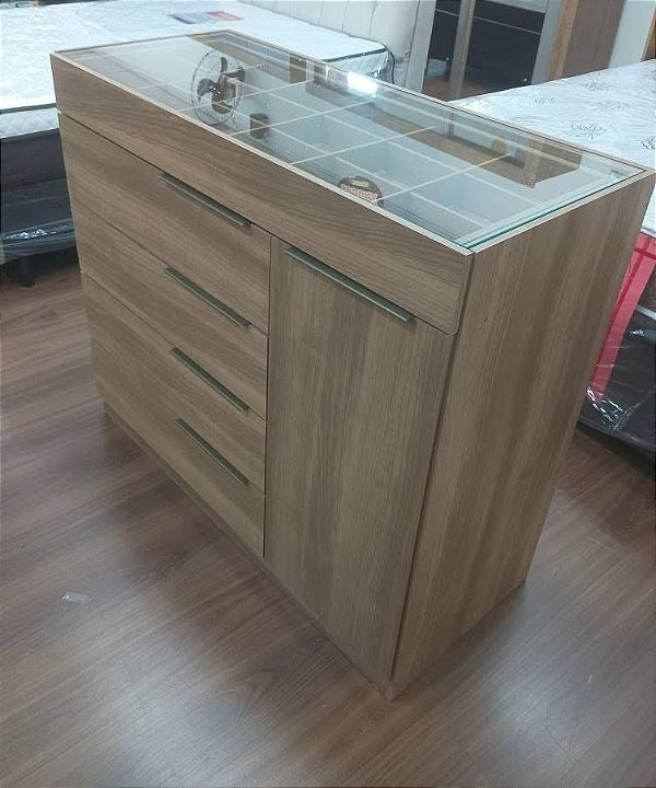 Cômoda Lume Com Porta Jóias - Demobile