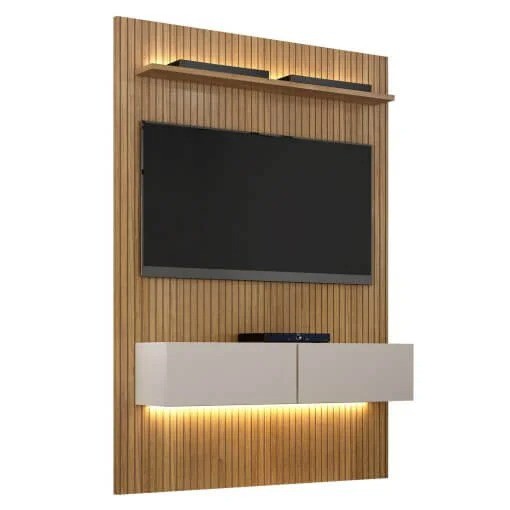 Painel Home Curitiba 1,34cm de largura- Tv até 50"- Valdemóveis trld