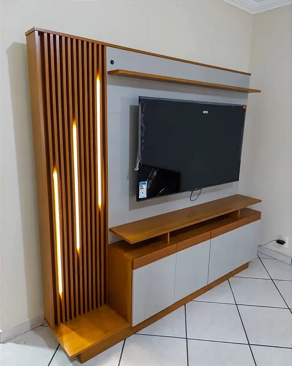 Home Ripado Absoluto com led Tv até 65"