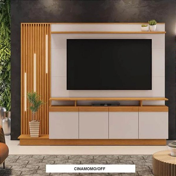 Home Ripado Absoluto com led Tv até 65"