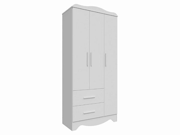 Armario Infantil Clara 03 portas 100%MDF- (ld)