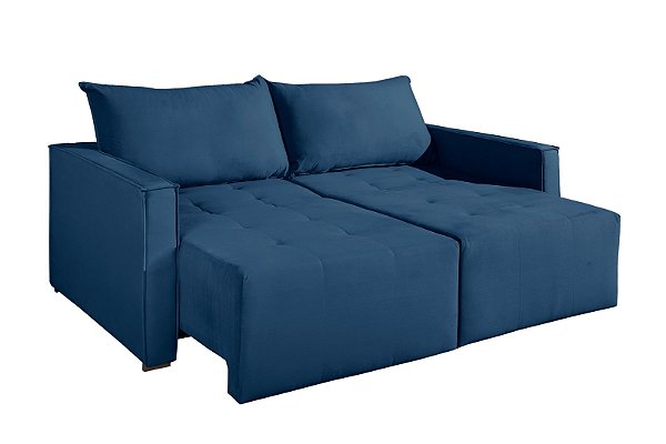 Sofá Cama Bruna 2m 02 Módulos - Idealle