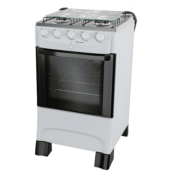 Fogão 04 bocas mesa inox automático- Mueller tr
