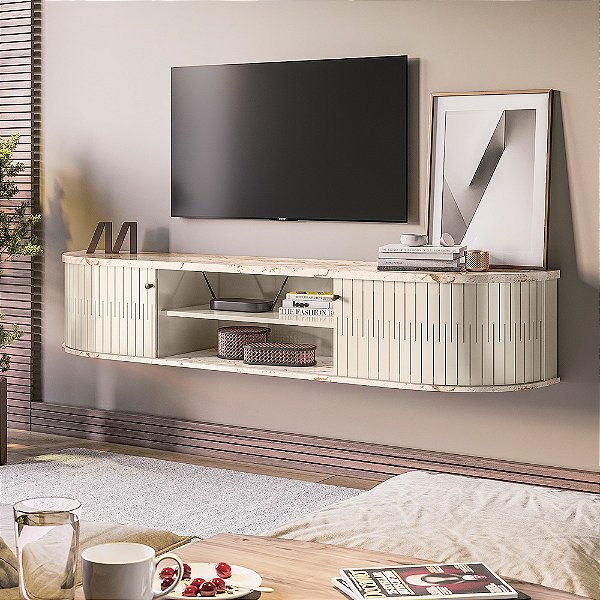Rack Suspenso Algave Tv até 75"- Madetecsr