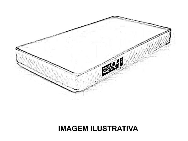Colchão Juvenil Lestespuma 1.50x0.70x0.10 dlm