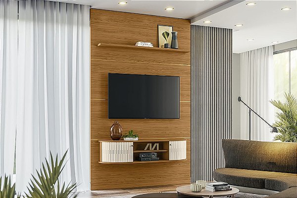 Home Suspenso Monte Carlo Tv até 65"- Madetec