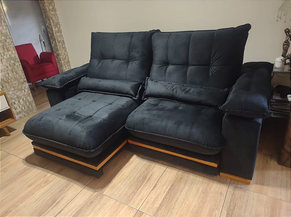 Retrátil e reclinável Ibis 2.30m D33 Molas ensacadas - Vivaz