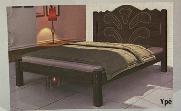 Cama Solteiro Luiza - Primoart Cb