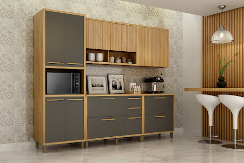 Cozinha Torino 05 Peças Sem Vidro  - Valdemoveis tr