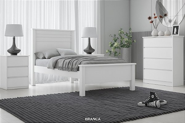 Cama de Solteiro Verona - Novo Horizonte
