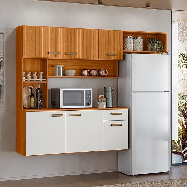 Cozinha Suspensa Manu Larg. 1.80m - Poliman